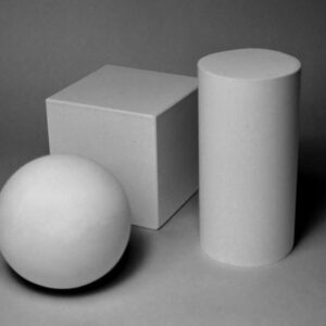 Plaster Casts for Cast Drawing – Geometric shapes